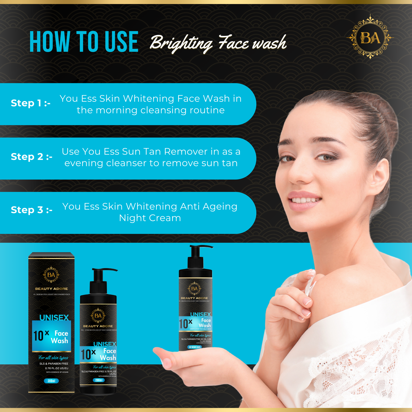 Beauty Adore Unisex Face Wash