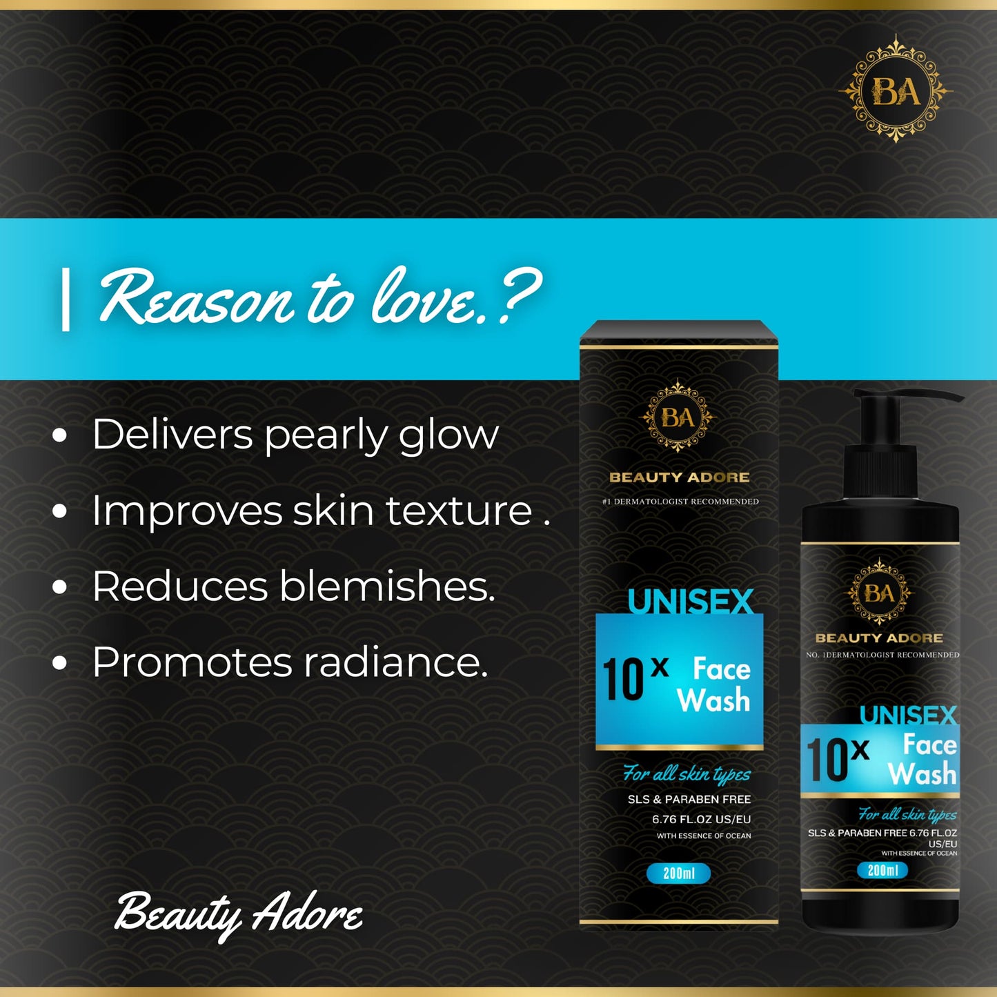 Beauty Adore Unisex Face Wash