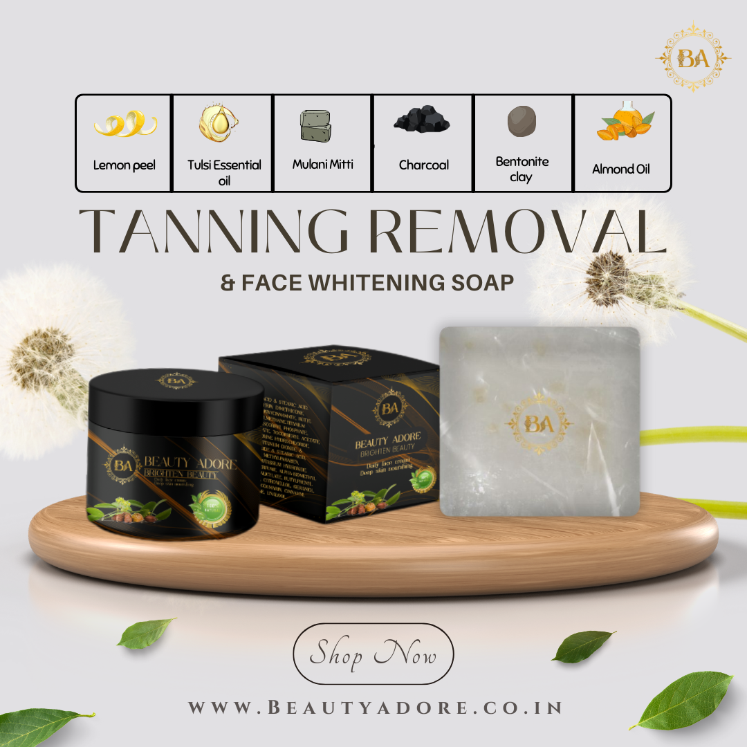 Pigmentation Cream & Tan Removal Soap combo