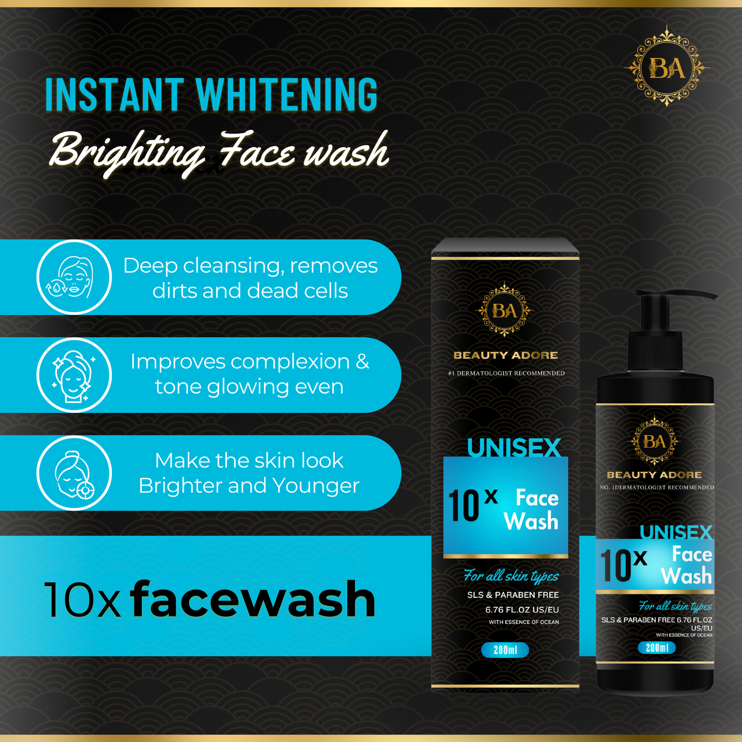 Beauty Adore Unisex Face Wash