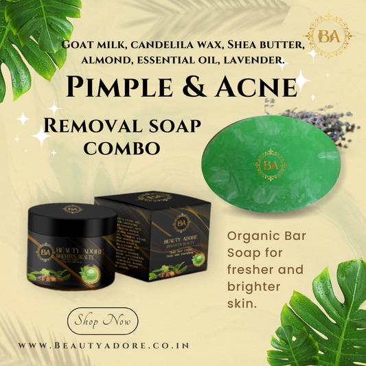 Pimple Soap & Pigmentation Cream Combo