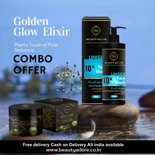 Beauty Adore Brightening cream and Face Wash combo