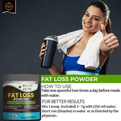 Beauty Adore Fat Loss Oil + Fat Loss Powder Super Saver combo
