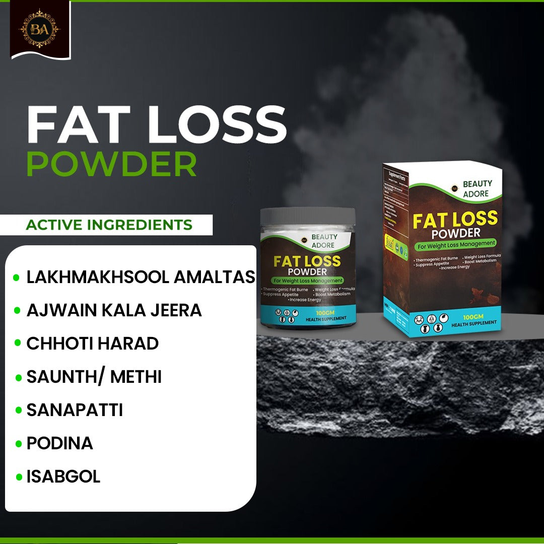 Beauty Adore Fat Loss Oil + Fat Loss Powder Super Saver combo