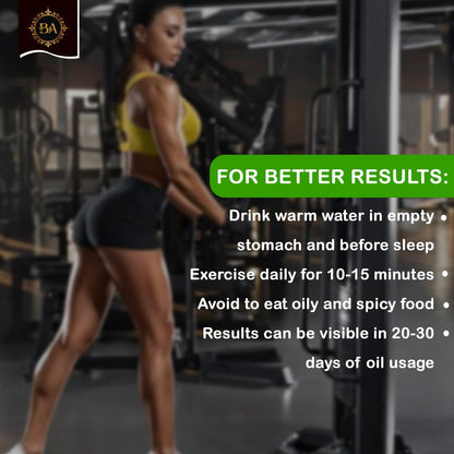 BeautyAdore SlimFit Oil - Natural Weight Loss and Toning Blend